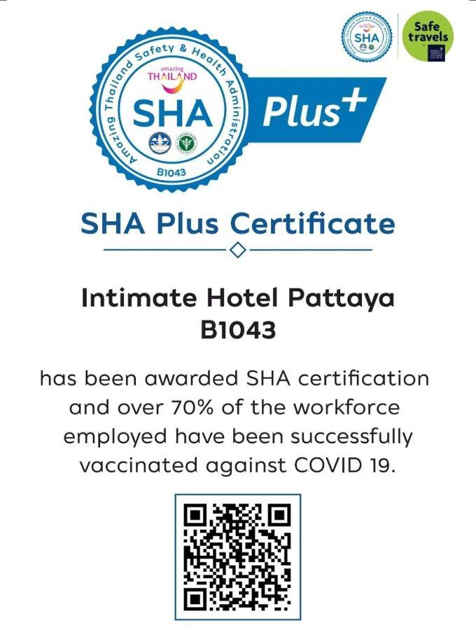 Intimate Hotel Pattaya - Sha Extra Plus Екстер'єр фото